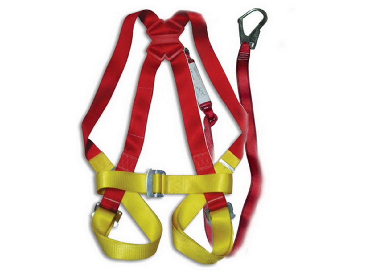 เข็มขัดนิรภัย เต็มตัว รุ่น MS-717K+Absorber Webbing 1 Hook