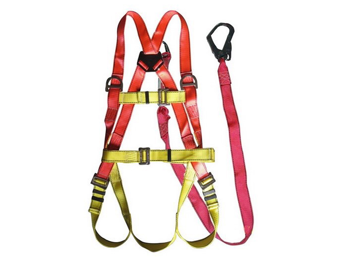 เข็มขัดนิรภัย เต็มตัว รุ่น MS-730+Absorber Webbing 1 Hook