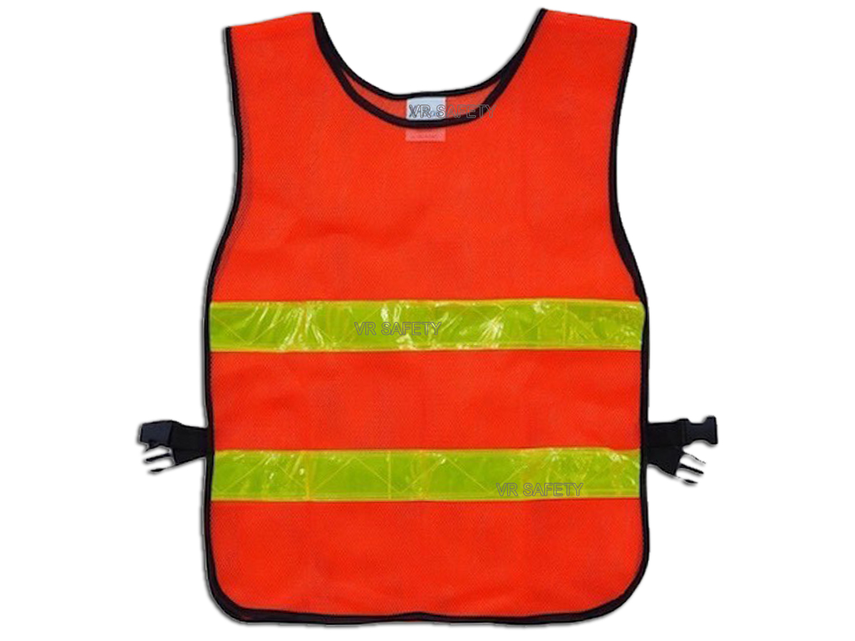 เสื้อสะท้อนแสงแบบตาข่ายโพลีเอสเตอร์ รุ่น F-20