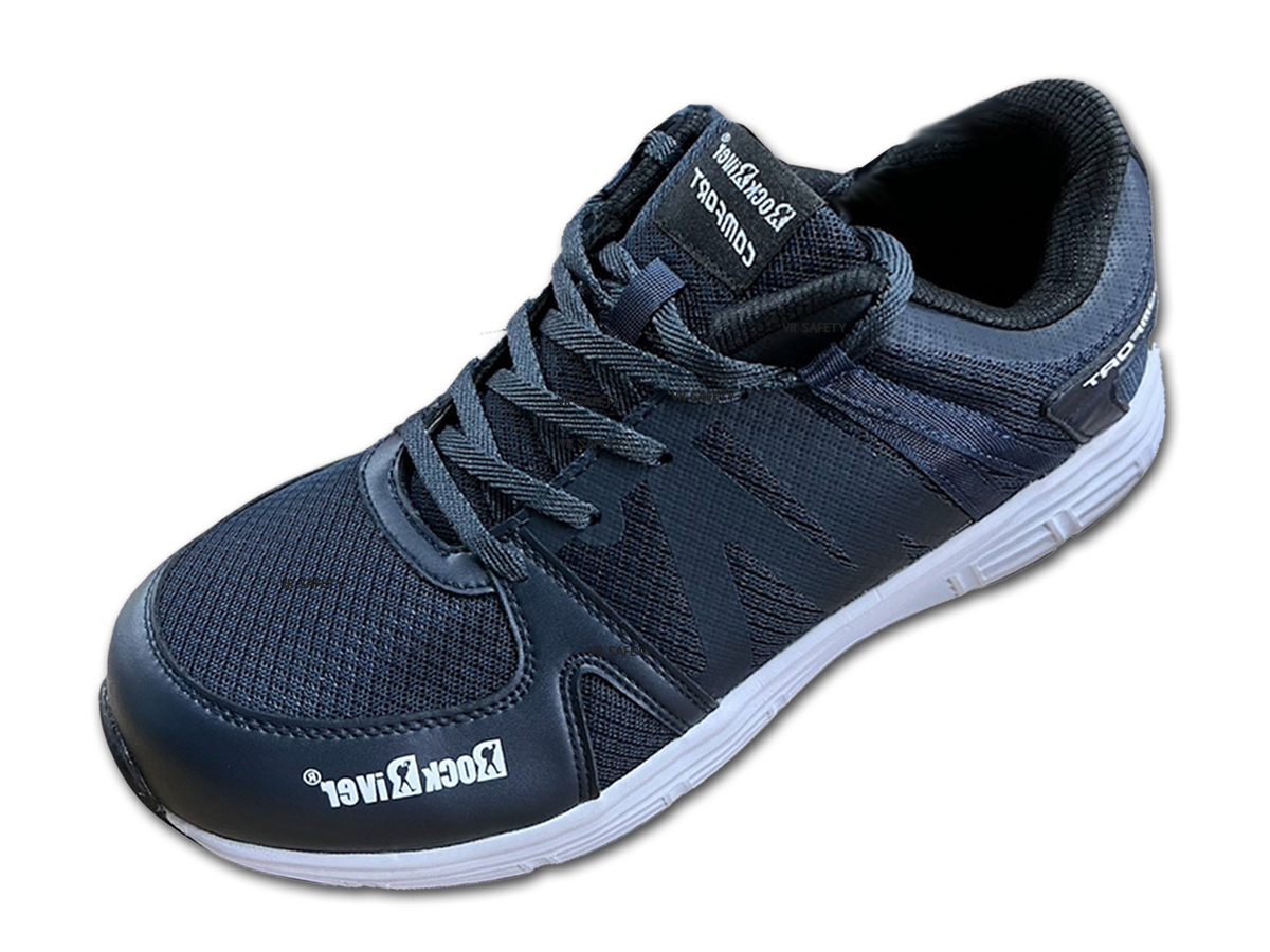รองเท้านิรภัยผ้าใบ หัว composite Rock River 9011NAVY สีกรม